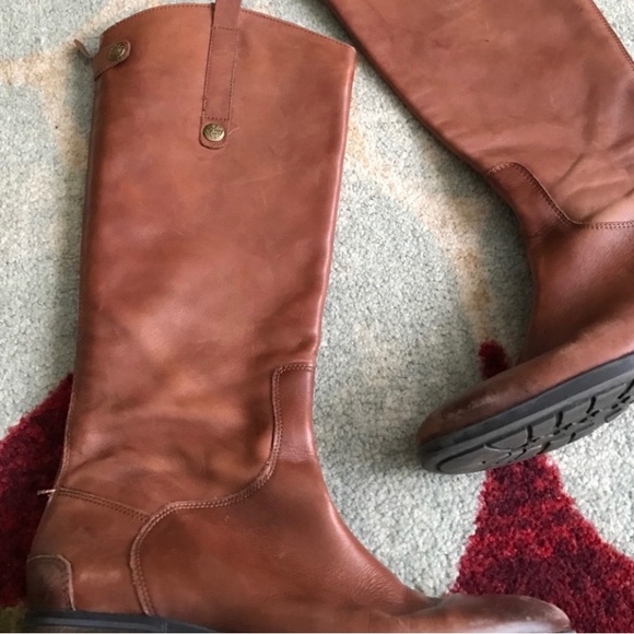 Sam Edelman brown leather Penny riding boots 9M - Picture 2 of 8